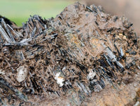 Natural Aegirine, Smokey Quartz, Zircon, Orthoclase Clusters x 6 From Zomba Mountain, Malawi