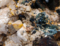 Natural Aegirine, Smokey Quartz, Zircon, Orthoclase Clusters x 6 From Zomba Mountain, Malawi
