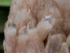 Natural Smokey Phantom Quartz Clusters x 2 From Luena, Congo