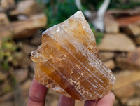 Natural Honey Aragonite Specimens x 12 From Namibia