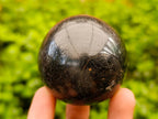 Polished Black Tourmaline Spheres x 6 From Madagascar
