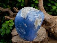 Polished Blue Lace Agate Standing Free Form x 1 From Nsanje, Malawi