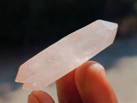 Natural Mini Double Terminated Red Hematoid Quartz Crystals x 70 From Madagascar