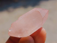 Natural Mini Double Terminated Red Hematoid Quartz Crystals x 70 From Madagascar