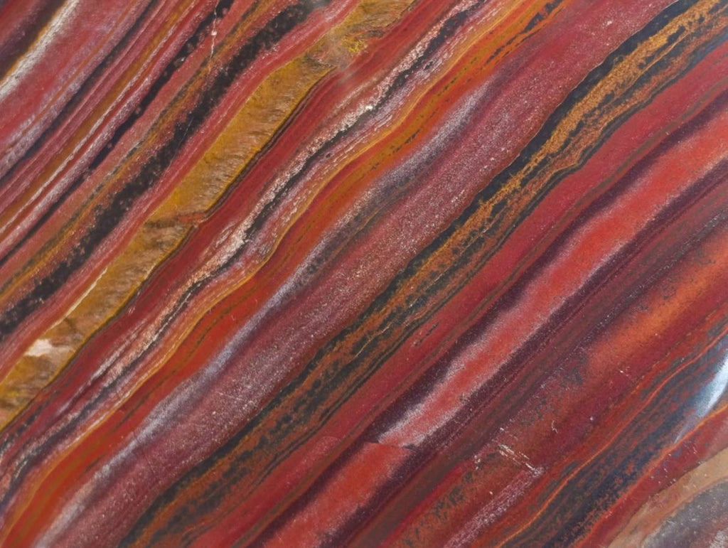 Polished XXL Banded Tiger Iron Standing Free Form x 1 From South Africa