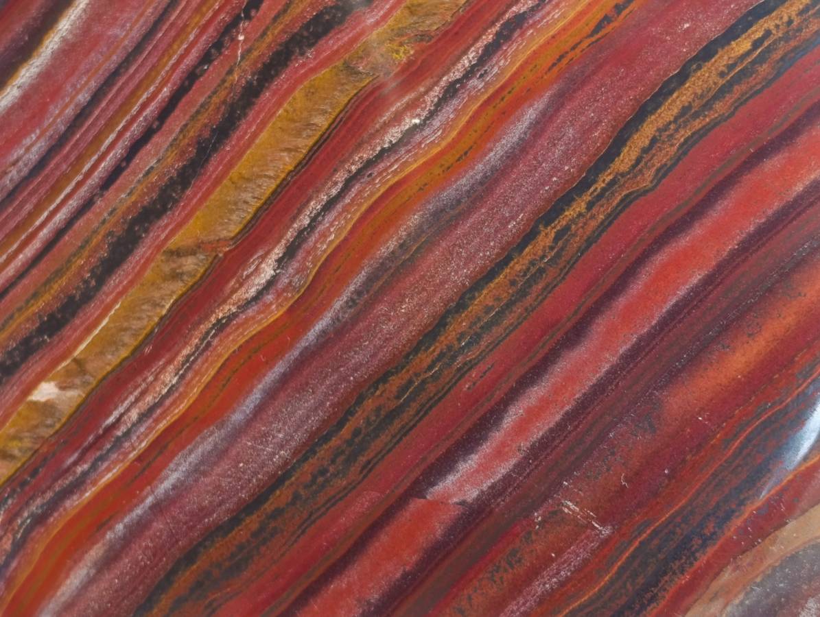 Polished XXL Banded Tiger Iron Standing Free Form x 1 From South Africa