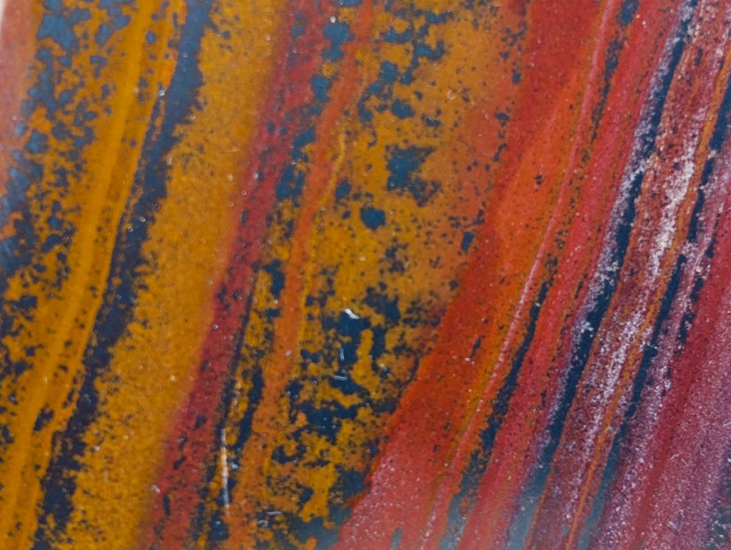 Polished XXL Banded Tiger Iron Standing Free Form x 1 From South Africa
