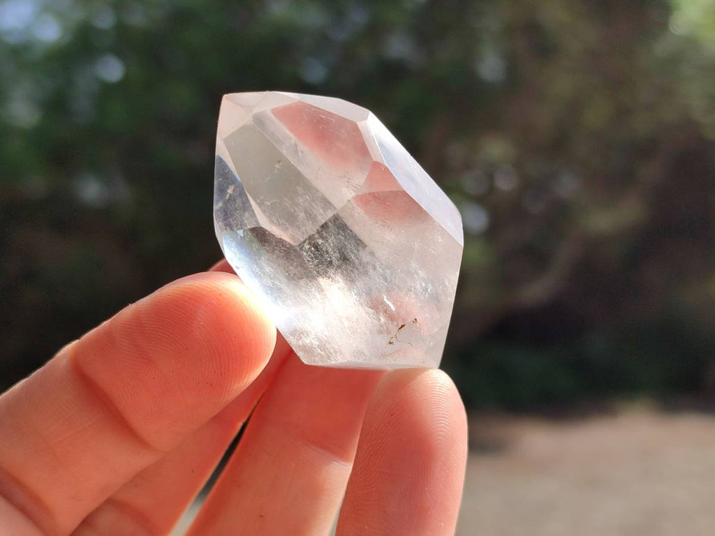 Polished Double Terminated Clear Quartz Crystals x 20 From Madagascar - Toprock Gemstones and Minerals 
