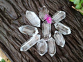 Polished Double Terminated Clear Quartz Crystals x 20 From Madagascar - Toprock Gemstones and Minerals 