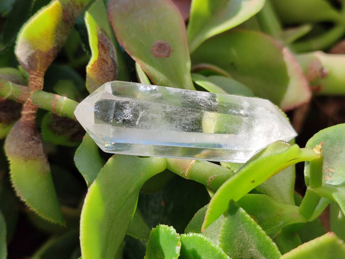 Polished Double Terminated Clear Quartz Crystals x 20 From Madagascar