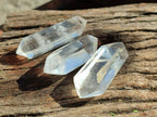Polished Double Terminated Clear Quartz Crystals x 20 From Madagascar - Toprock Gemstones and Minerals 