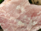 Natural Cobbed Rose Quartz Specimens x 5 From Northern Cape, South Africa