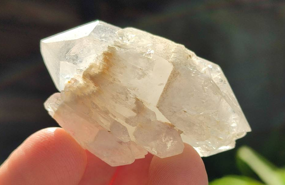 Natural White Phantom Cascading Candle Quartz Clusters x 35 From Antsirabe, Madagascar