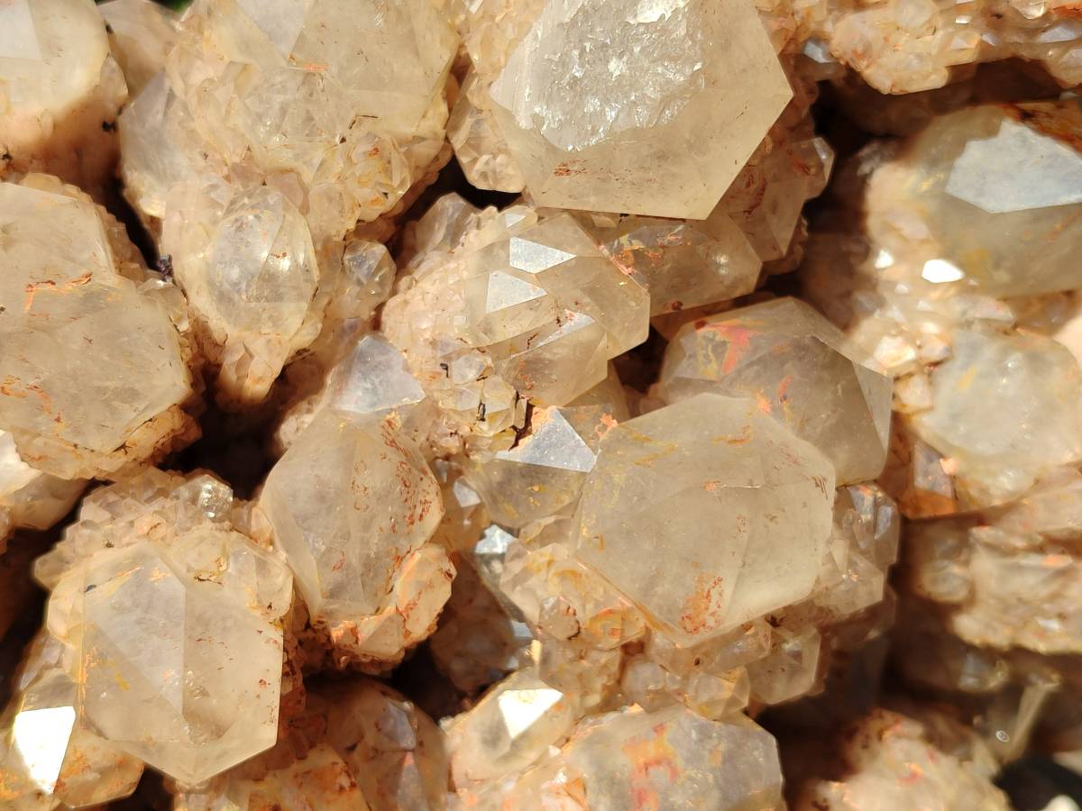 Natural XL Smokey Citrine White Phantom Quartz Cluster x 1 From Luena, Congo