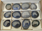 Polished Lazulite Galets x 12 From Madagascar - Toprock Gemstones and Minerals 