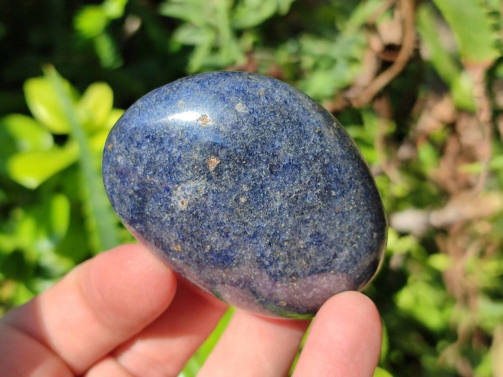 Polished Lazulite Galets x 12 From Madagascar - Toprock Gemstones and Minerals 