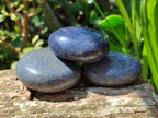 Polished Lazulite Galets x 12 From Madagascar - Toprock Gemstones and Minerals 