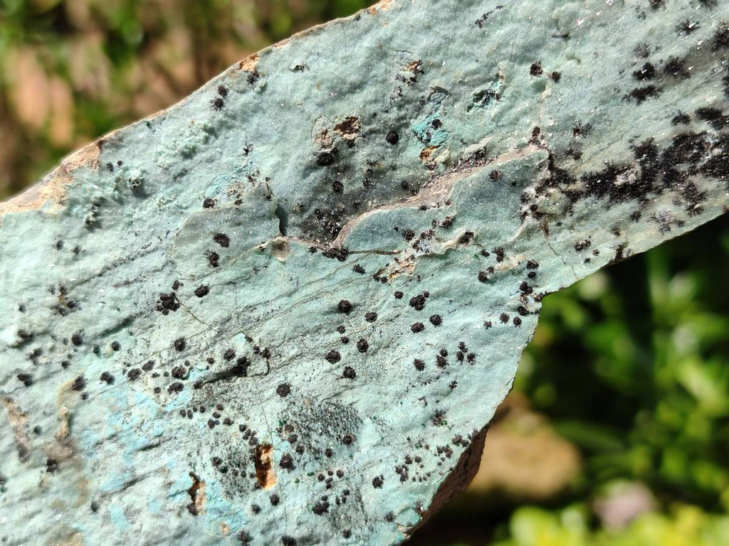 Natural Drusy Coated Chrysocolla With Malachite Specimens x 3 From Lupoto Mine, Congo