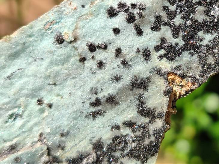 Natural Drusy Coated Chrysocolla With Malachite Specimens x 3 From Lupoto Mine, Congo