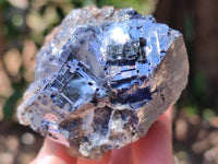 Natural Fragile Lead Galena Cobbed Specimens x 6 From Kaokoveld, Namibia