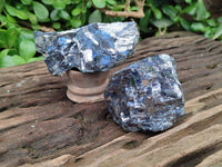 Natural Fragile Lead Galena Cobbed Specimens x 6 From Kaokoveld, Namibia