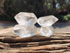 Polished Double Terminated Clear Quartz Crystals x 35 From Madagascar - Toprock Gemstones and Minerals 