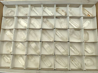 Polished Double Terminated Clear Quartz Crystals x 35 From Madagascar