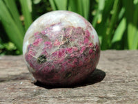 Polished Rubellite Pink Tourmaline Spheres x 6 From Ambatondrazaka, Madagascar