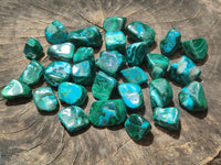 Polished Malacolla Free Forms x 35 From Kulukuluku, Congo