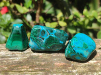 Polished Malacolla Free Forms x 35 From Kulukuluku, Congo