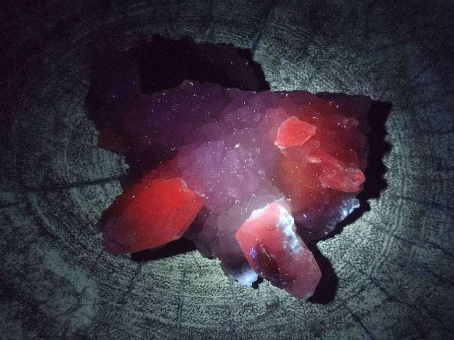 Natural Mixed Mineral And Crystal Specimens x 6 From Southern Africa