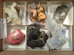 Natural Mixed Mineral And Crystal Specimens x 6 From Southern Africa
