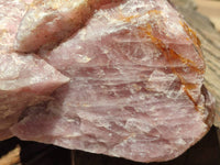 Natural XL Cobbed Rose Quartz Specimen x 1 From Northern Cape, South Africa
