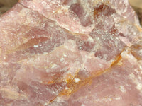 Natural XL Cobbed Rose Quartz Specimen x 1 From Northern Cape, South Africa