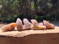 Natural Amethyst Spirit Crystals x 35 From Boekenhouthoek, South Africa