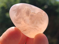 Polished Flower Agate Free Forms x 35 From Antsahalova, Madagascar
