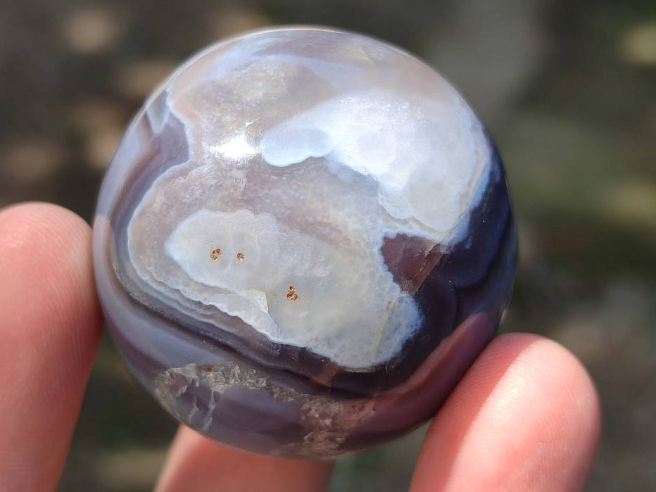 Polished Shashe River Agate Spheres x 6 From Zimbabwe
