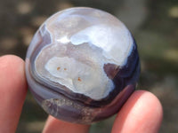 Polished Sashe River Agate Spheres x 6 From Zimbabwe