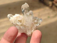 Natural Quartz Crystal Clusters x 25 From Madagascar