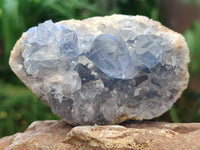 Natural Blue Celestite Specimens x 6 From Sakoany, Madagascar