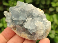 Natural Blue Celestite Specimens x 6 From Sakoany, Madagascar