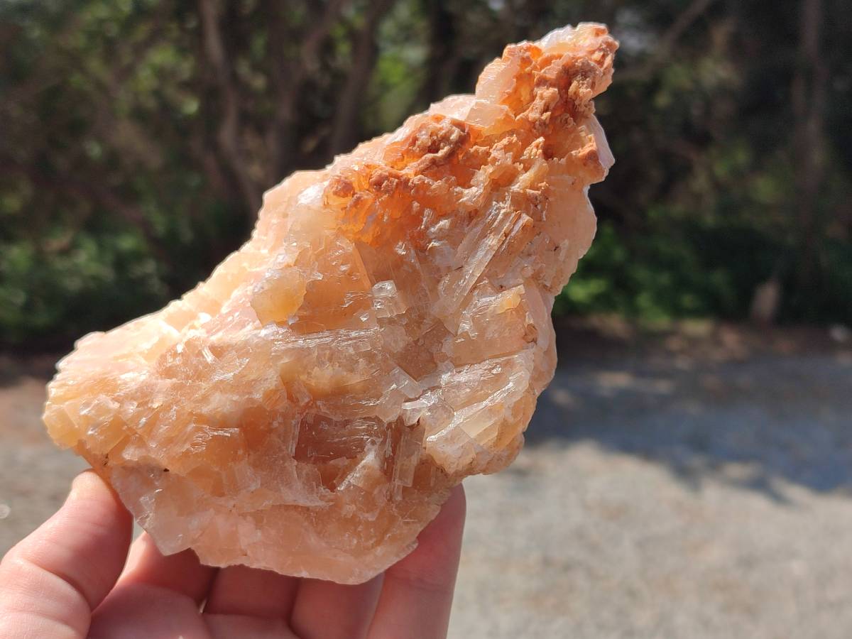 Natural Fluorescent Calcite Specimens x 3 From Southern Africa
