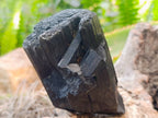 Natural Schorl Black Tourmaline With Smokey Quartz x 4 From Erongo, Namibia