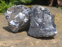 Natural Fragile Lead Galena Cobbed Specimens x 21 From Kaokoveld, Namibia