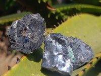 Natural Fragile Lead Galena Cobbed Specimens x 21 From Kaokoveld, Namibia