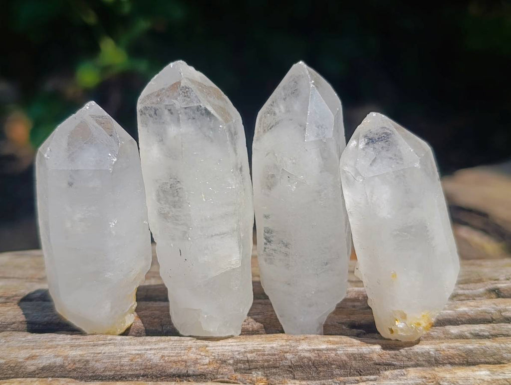 Natural Quartz Crystals x 35 From Madagascar