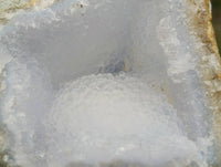 Natural Blue Lace Agate Geode Specimens x 12 From Nsanje, Malawi