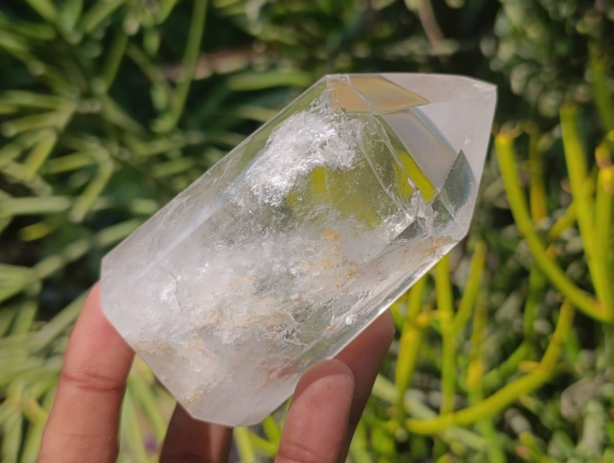 Polished Clear Quartz Crystals x 6 From Madagascar - Toprock Gemstones and Minerals 