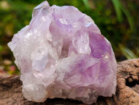 Natural Jacaranda Amethyst Quartz Crystal Clusters x 4 From Mumbwa, Zambia