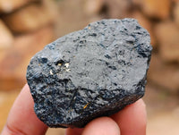 Natural Black Tourmaline Specimens x 20 From Zimbabwe